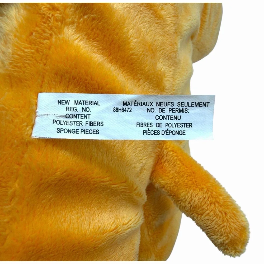 Russ Berrie & Co Orange Lion Hand Puppet‎ Plush Stuffed Animal Toy